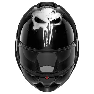 Motorrijdershelm stickers - Punisher