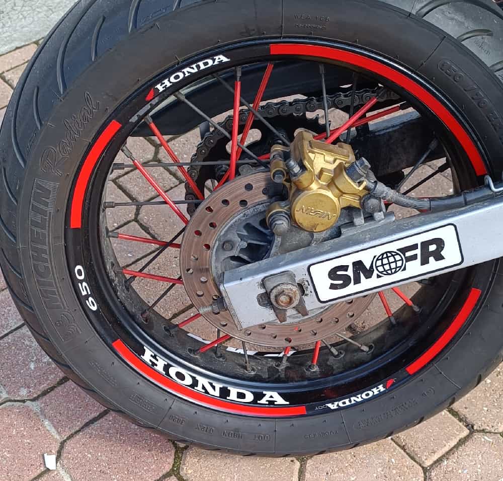 Стикер(и) за джанти Honda FMX650 3 Stickers jantes Honda FMX650 - Изображение 3