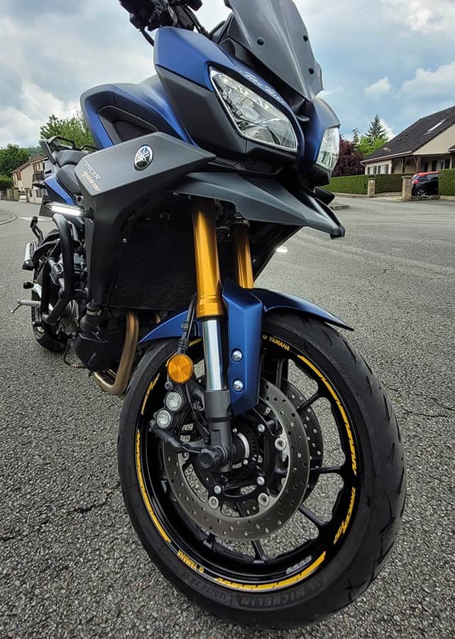 Felgenaufkleber Yamaha Tracer 900 GT 3 Stickers jante Yamaha Tracer 900 GT – Bild 3