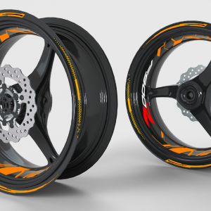 Motorcycle Rim Decals BMW F900R – Fluorescent Orange (Closeout)