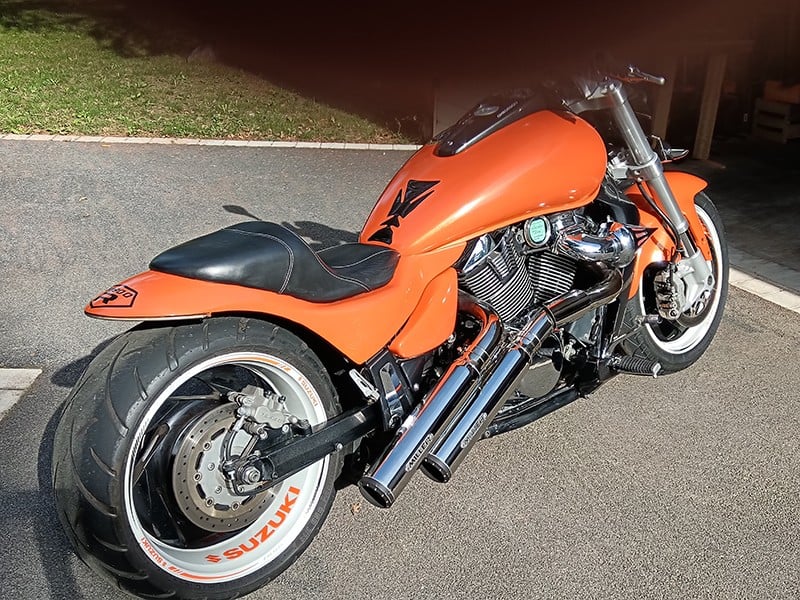 Suzuki Intruder M1800R 4 Felgenaufkleber Stickers jante Suzuki Intruder M1800R – Bild 4