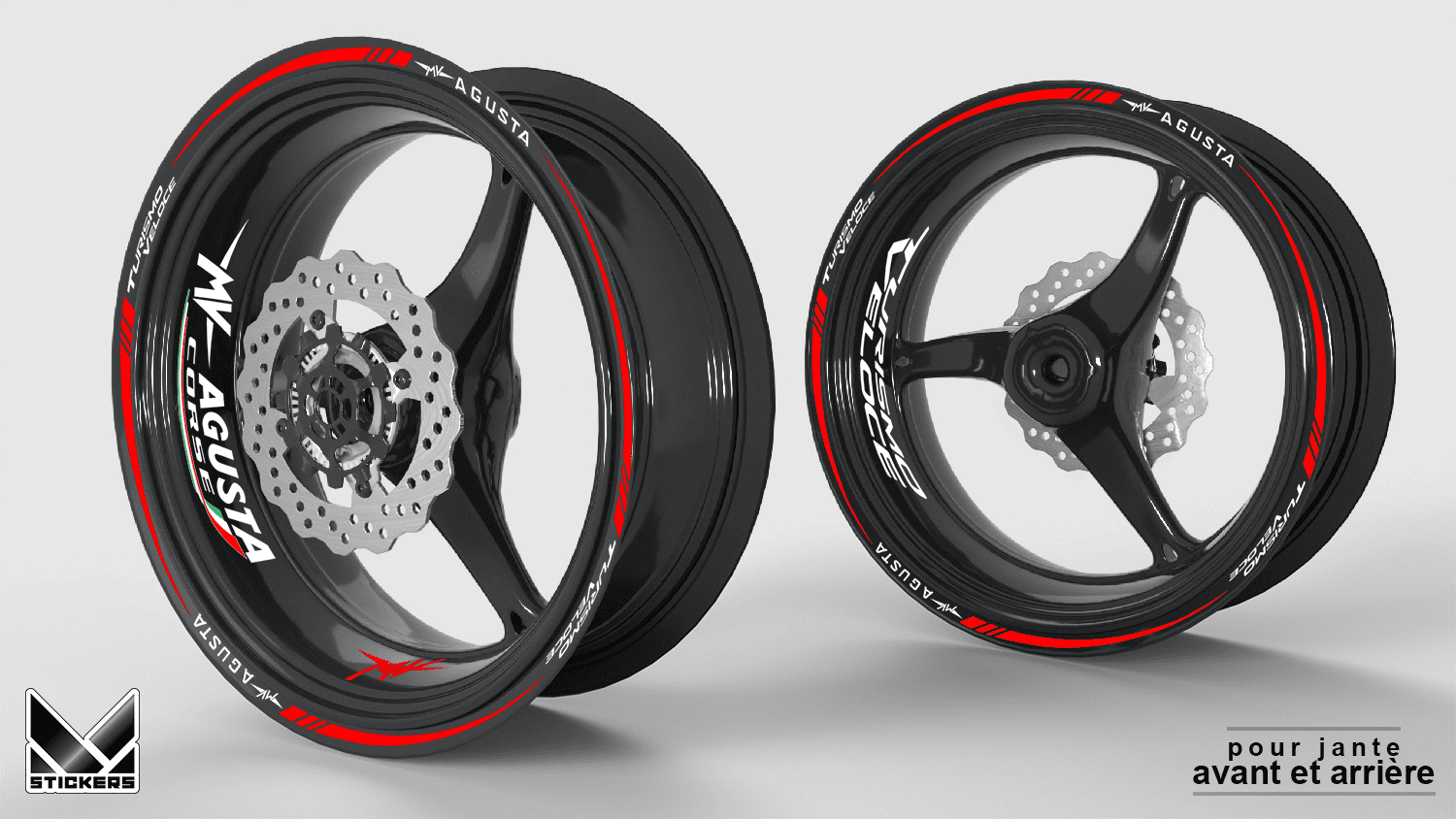 Naljepnice za felge MV Agusta Turismo Veloce 1 Naljepnice za felge MV Agusta Turismo Veloce