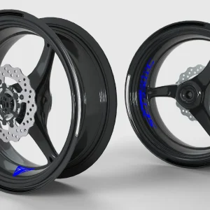 Triumph Street Triple RS Rim Decals - Blue (Closeout)