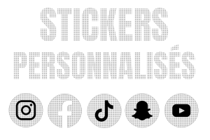 Stickers de redes sociais