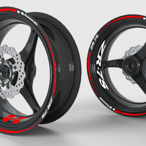 Motorcycle rim stickers Kawasaki ZR-7 S