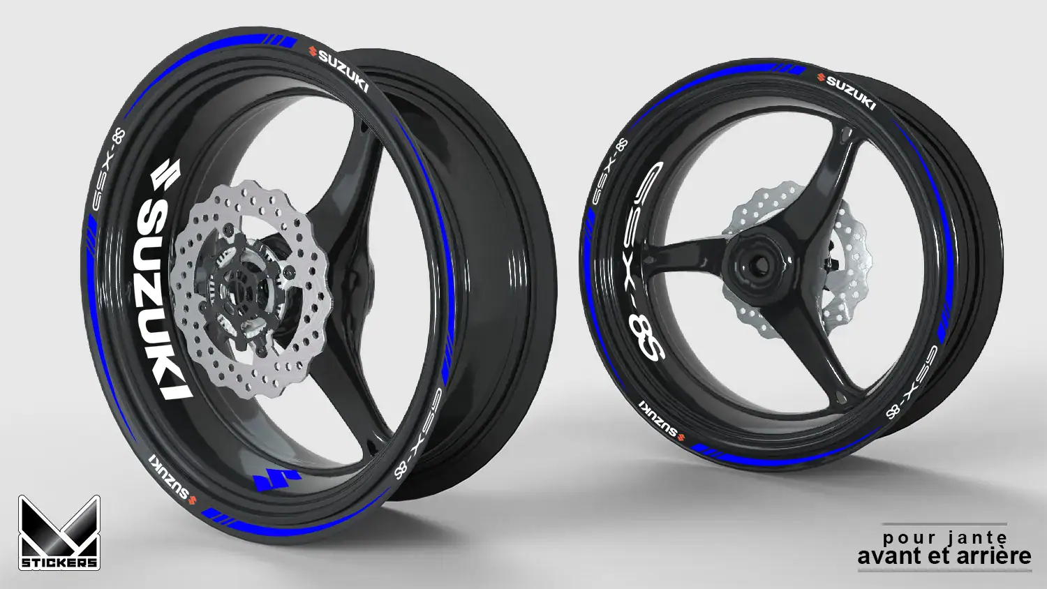 Autocolantes para jantes Suzuki GSX-8S 1 Autocolantes para jantes Suzuki GSX-8S