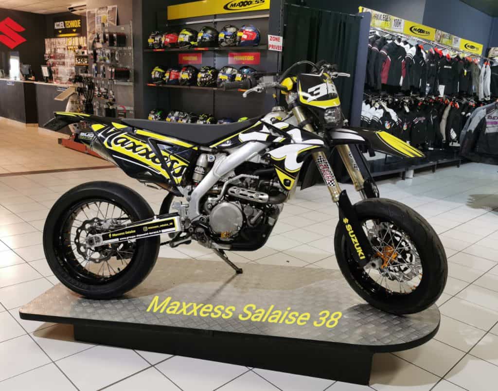 De moto-bekleedsel, een economische personalisatie Stickerset spatbord voor Maxxess Salaise