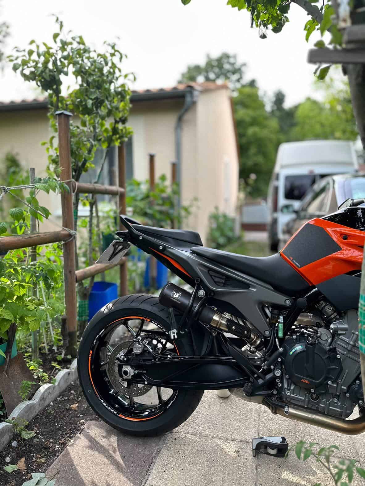 Fælgstickers KTM Duke 790 4 Stickers jante KTM Duke 790 - Billede 4