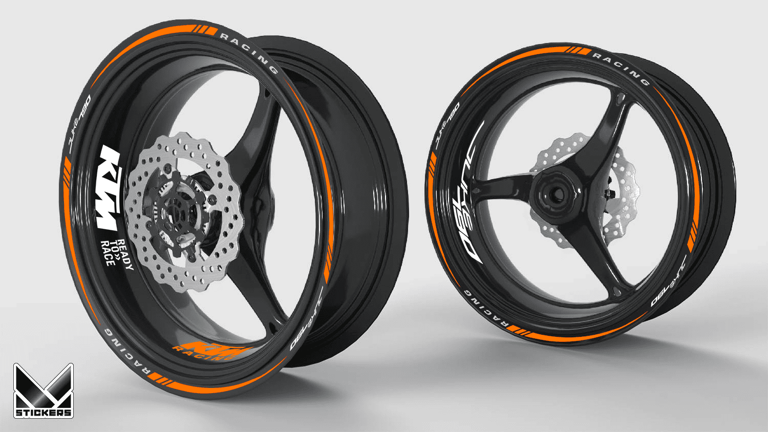 Fælgklistermærker KTM Duke 790 1 Fælgstickers til KTM Duke 790
