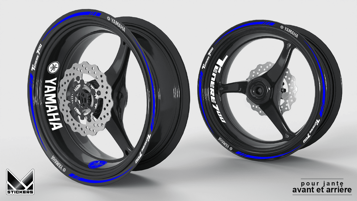 Pegatinas para llantas Yamaha Ténéré 700 1 Pegatinas para llantas Yamaha Ténéré 700