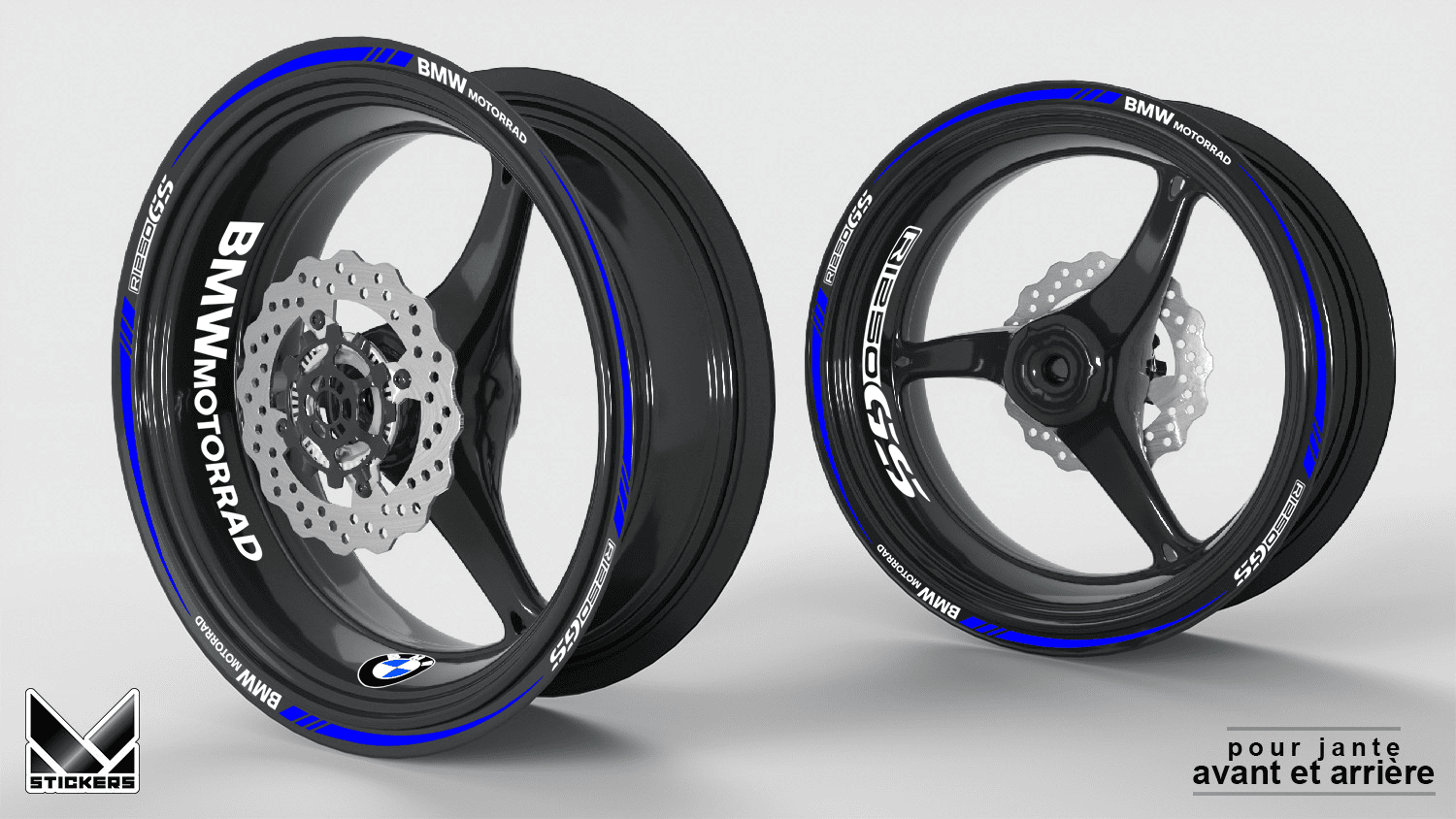 Naljepnice za felge BMW R 1250 GS 1 Naljepnice za naplatke BMW R 1250 GS
