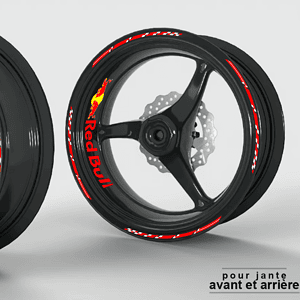 Redbull Red Rim Decals – Clearance
