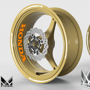 Rim Decals Honda CBF Retro-Reflective – Clearance