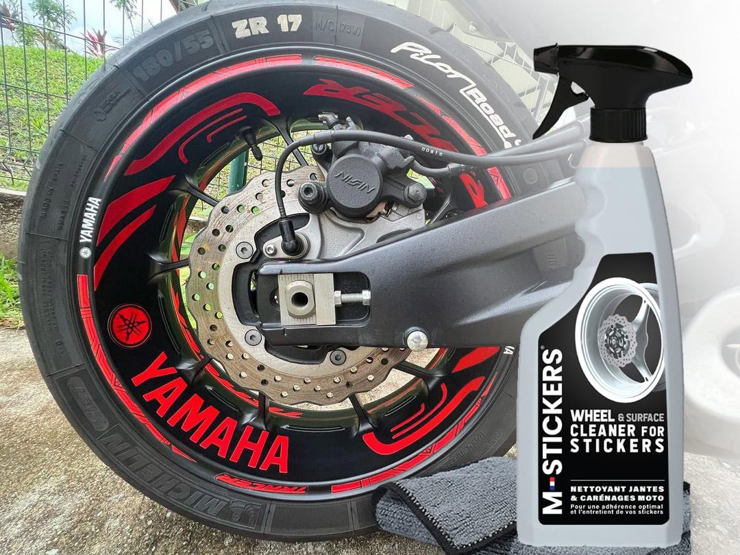 Limpiador llantas moto - Especial para calcomanías - 500ml 3 Nettoyant jantes moto - Spécial Stickers - 500ml - Imagen 3