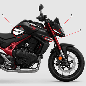 Dekorationssæt – Honda CB 750 Hornet – Stinger