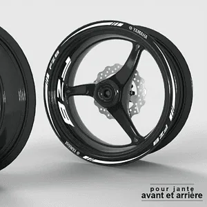 Stickers jante Yamaha FZ8 - Déstockage