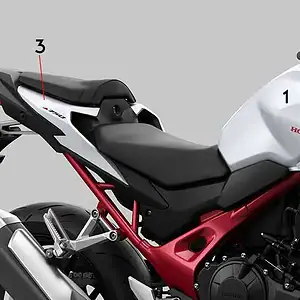 Stickers d’origine – Honda CB 750 Hornet (Déstockage)