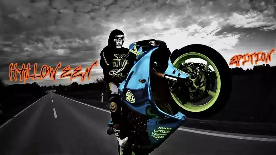 Motocykl HALLOWEEN sv. 1 .trick or treat. 30.10.2022 Jaworzno