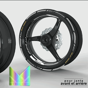 Honda Hornet 600 Holographic Wheel Rim Decals – Clearance